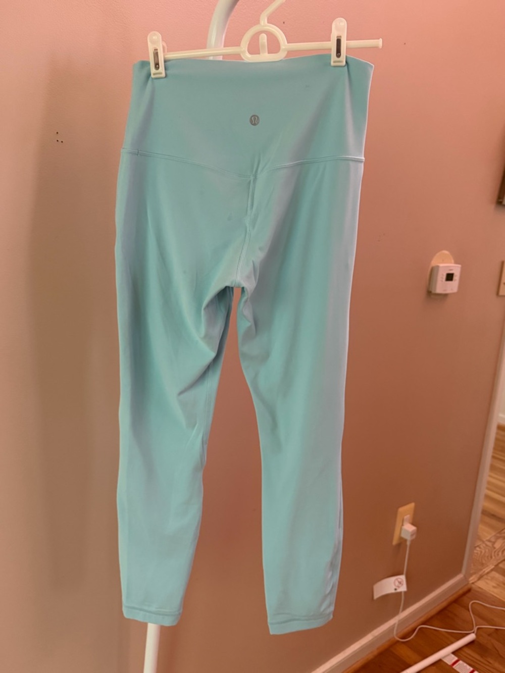 lululemon athletica Aqua Blue Athletic Leggings